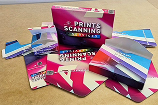 Digial die-cut boxes