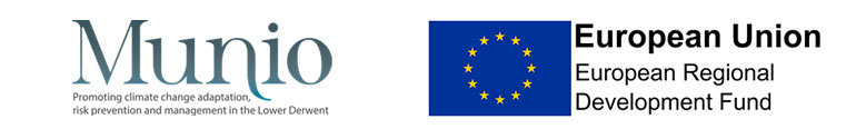 Munio logo and European Union logo