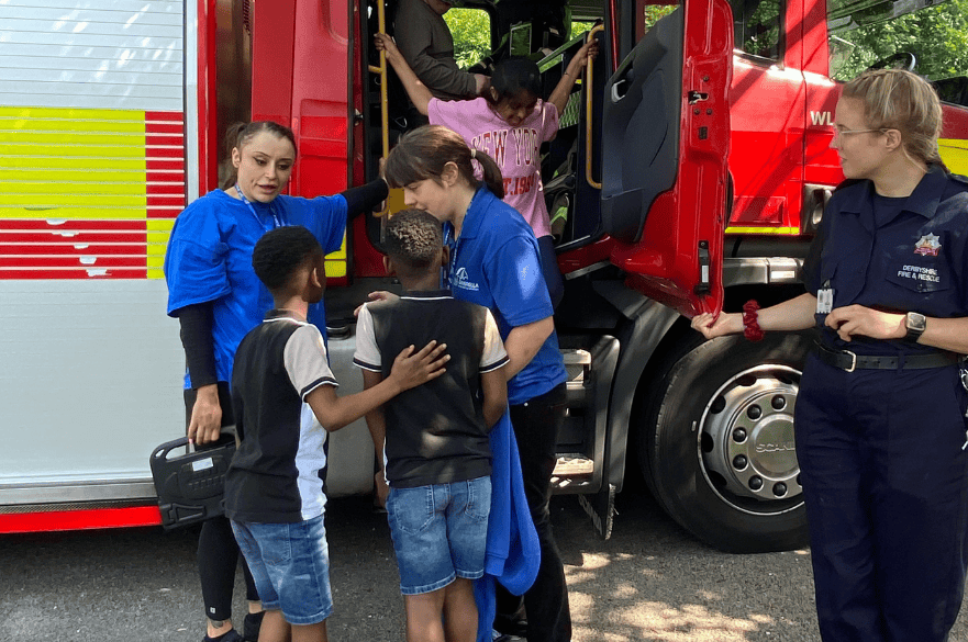 Umbrella, specialist SEND provider. Emergency services visit.