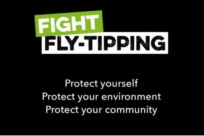 Logo for fight Fly-Tipping Fortnight 2026