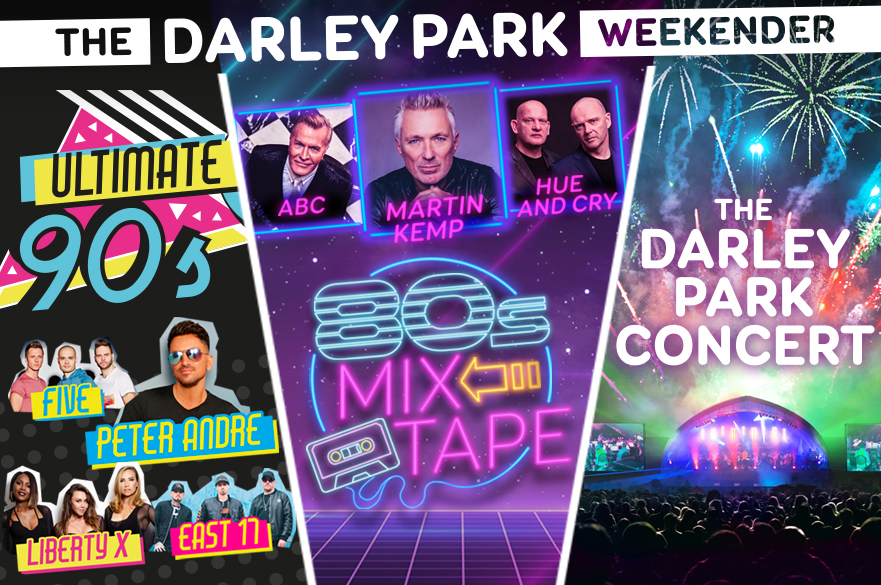 The Darley Park Weekender events images.