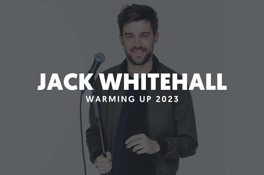 Image of comedian Jack Whitehall for an upcoming tour.