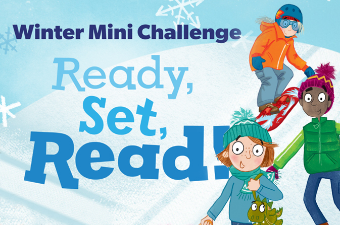 Artwork for the Winter Mini Reading Challenge