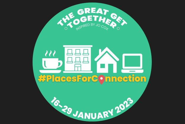 Logo for the Great Winter Get Together fortnight 2023