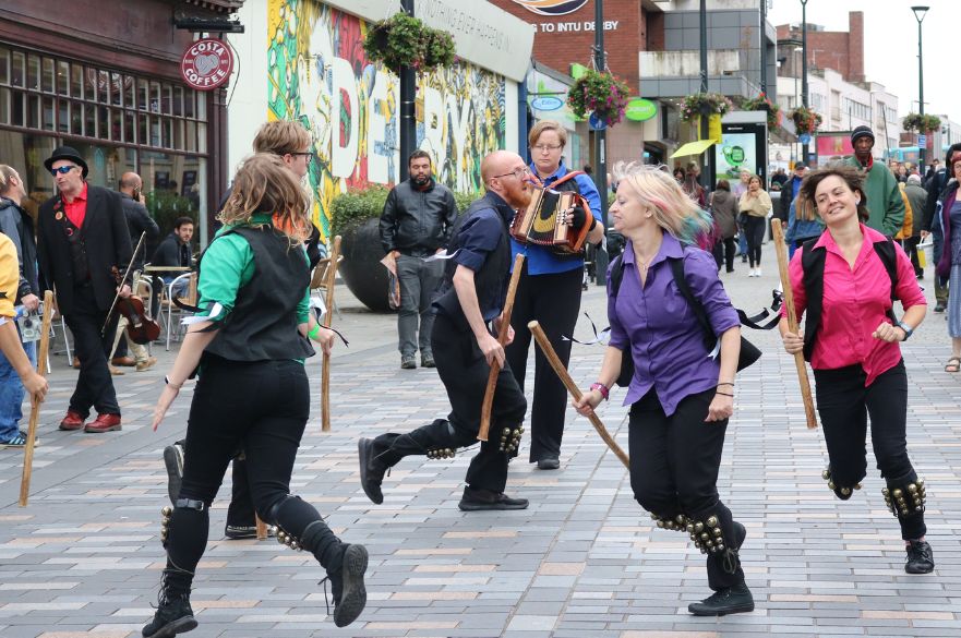 Dance performances for Derby Folk Festival Fringe