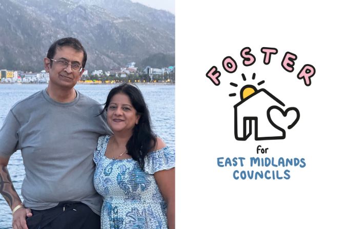 Nina and Nayan foster carers