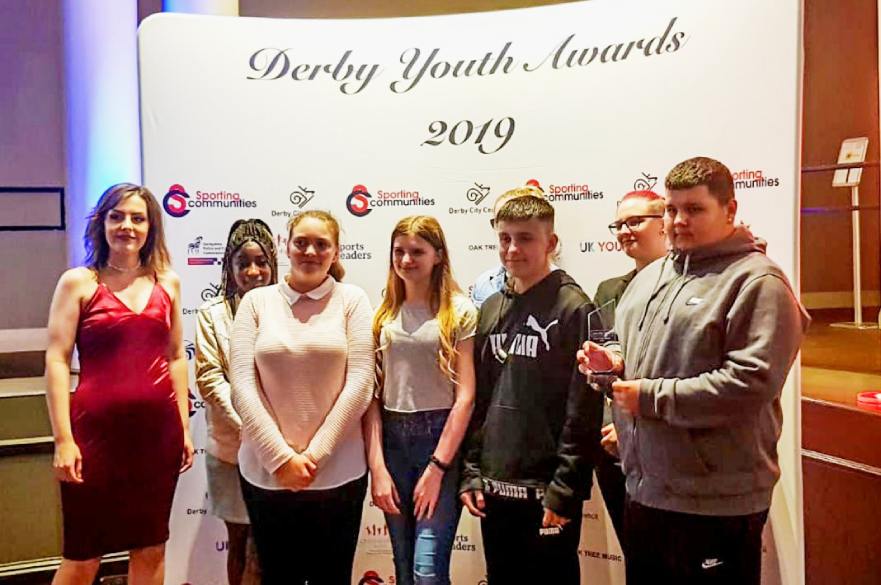 Derby Youth Award winners