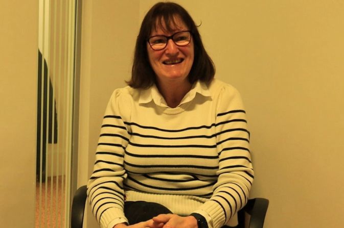 Foster carer Debbie Downer