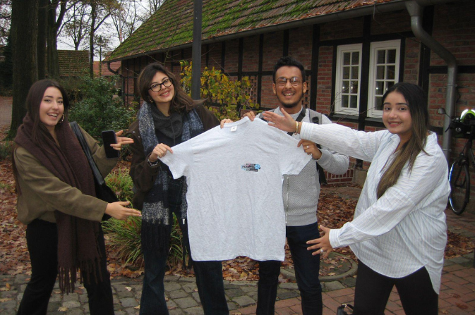 Harman and Munti in Osnabruck