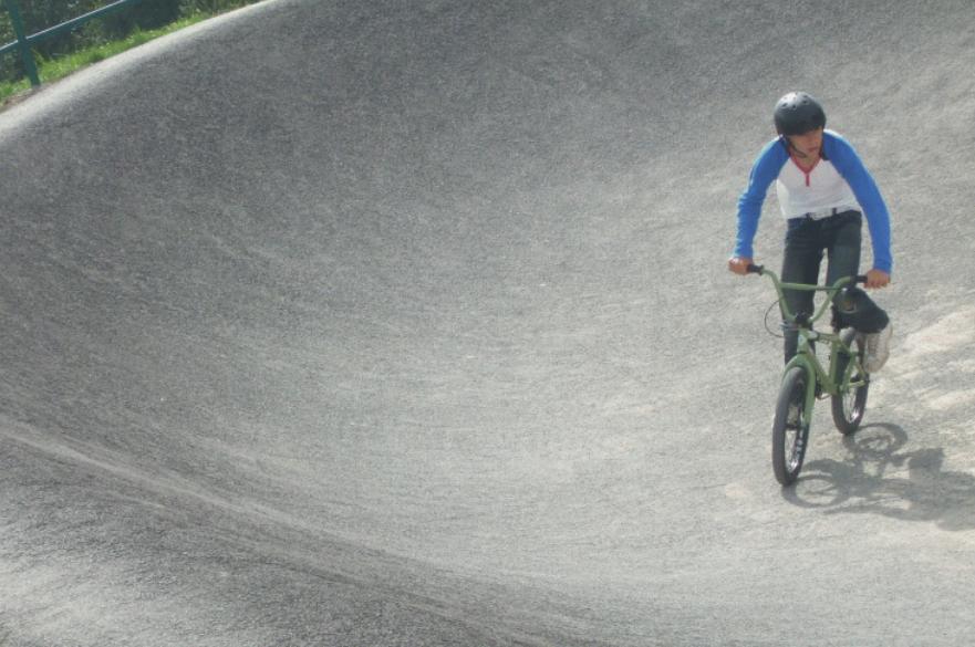 BMX track at Alvaston Park