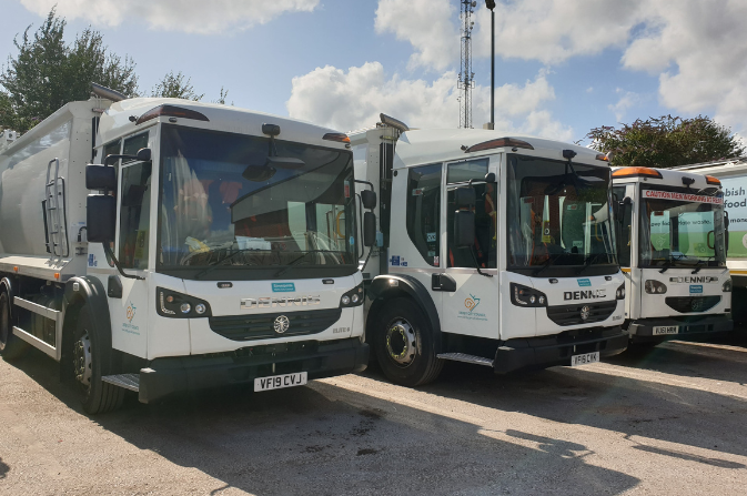 Derby City Council waste fleet