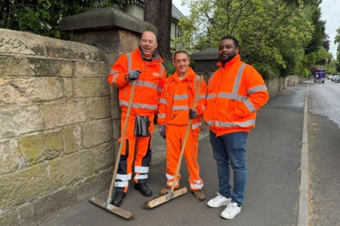 Gateway team and Cllr Onuoha