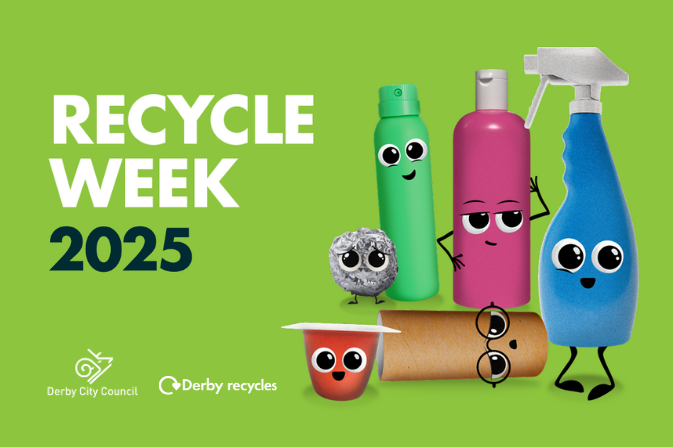 Derby joins Recycle Week 2025, encouraging residents to rescue overlooked recyclables.